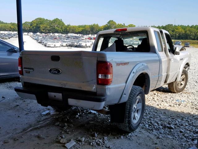 1FTYR14UX6PA61612 - 2006 FORD RANGER SUP SILVER photo 4