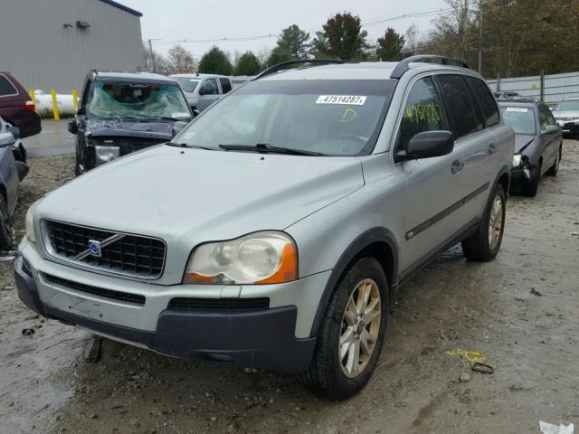 YV1CZ59H441066036 - 2004 VOLVO XC90 GREEN photo 2