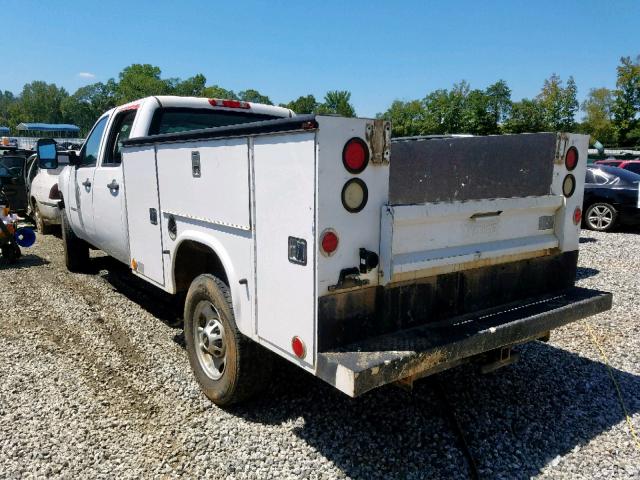 1GB1CVCG6EF167991 - 2014 CHEVROLET SILVERADO WHITE photo 3