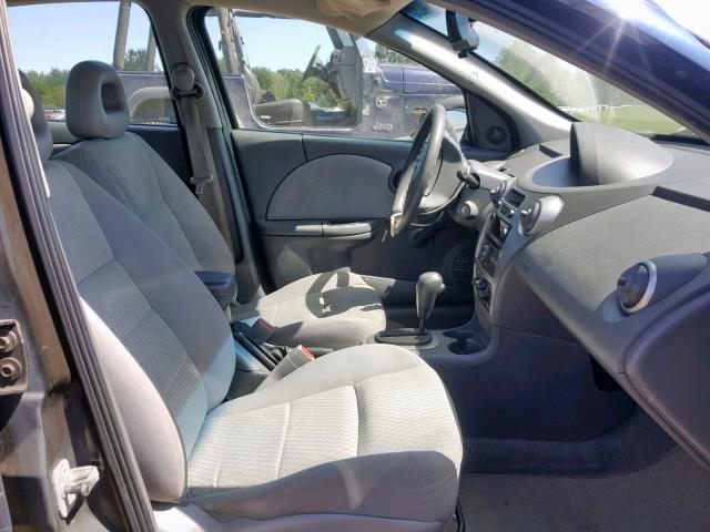 1G8AJ55F67Z189412 - 2007 SATURN ION LEVEL BLUE photo 5