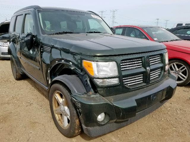 1D4PU4GK3AW165477 - 2010 DODGE NITRO HEAT GREEN photo 1