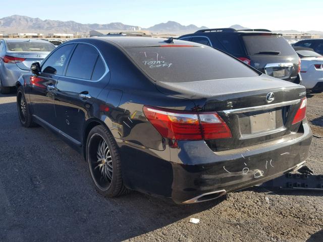 JTHBL5EF3C5113375 - 2012 LEXUS LS 460 BLACK photo 3