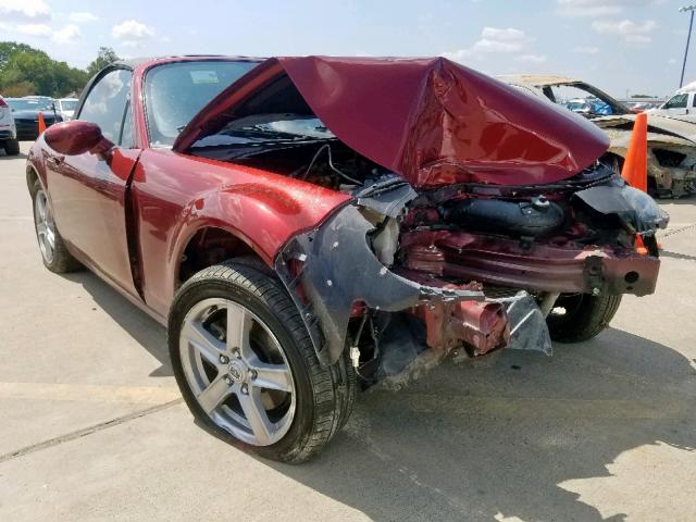 JM1NC25F070131400 - 2007 MAZDA MX-5 MIATA MAROON photo 1