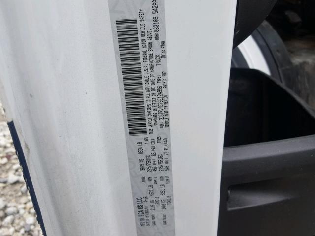 3C6TRVAG7GE124996 - 2016 RAM PROMASTER 白色 照片 10