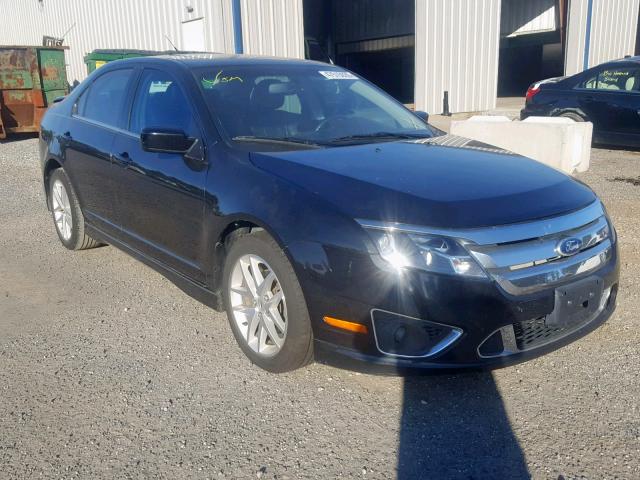 3FAHP0KC4AR306079 - 2010 FORD FUSION SPO BLACK photo 1