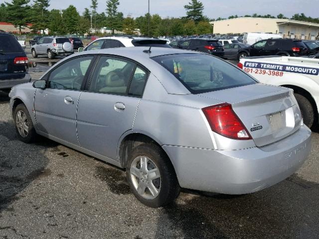 1G8AJ55F97Z179098 - 2007 SATURN ION LEVEL SILVER photo 3