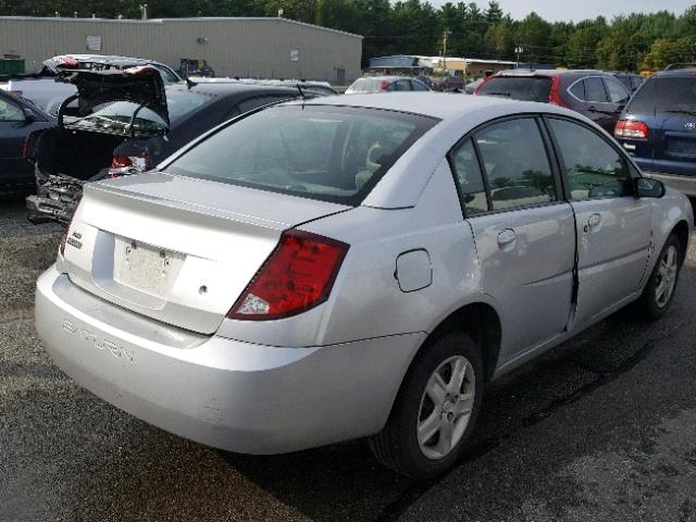 1G8AJ55F97Z179098 - 2007 SATURN ION LEVEL SILVER photo 4