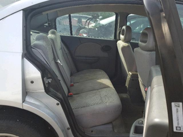 1G8AJ55F97Z179098 - 2007 SATURN ION LEVEL SILVER photo 6