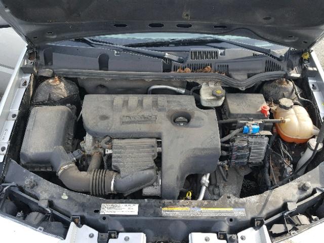 1G8AJ55F97Z179098 - 2007 SATURN ION LEVEL SILVER photo 7