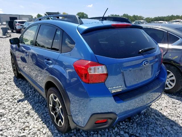 JF2GPABC9G8245982 - 2016 SUBARU CROSSTREK BLUE photo 3