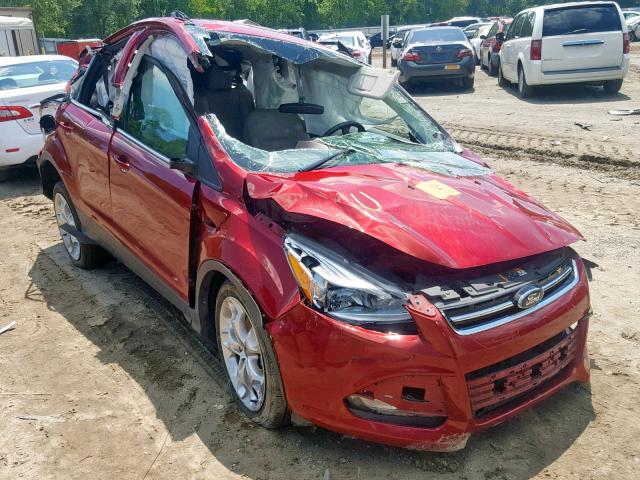 1FMCU9J94EUB01024 - 2014 FORD ESCAPE TIT RED photo 1