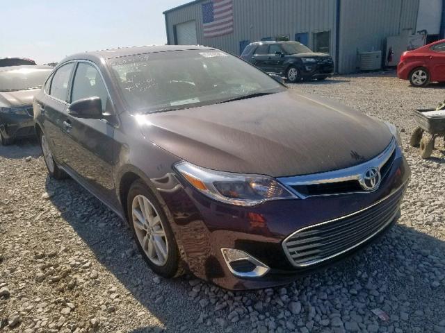 4T1BK1EB3DU005500 - 2013 TOYOTA AVALON BAS BURGUNDY photo 1