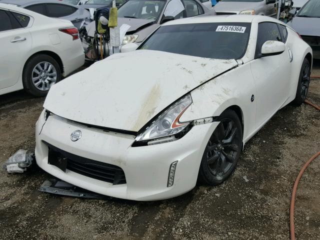 JN1AZ4EH0GM933385 - 2016 NISSAN 370Z BASE WHITE photo 2