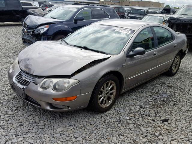 2C3HE66GXXH707211 - 1999 CHRYSLER 300M GRAY photo 2