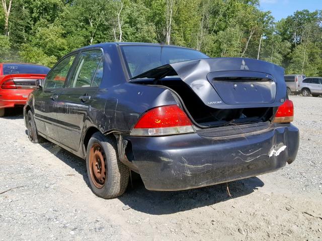 JA3AJ26E14U024613 - 2004 MITSUBISHI LANCER ES GRAY photo 3