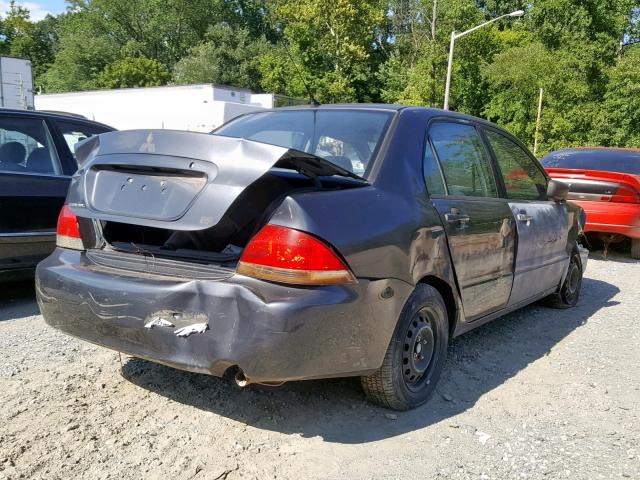 JA3AJ26E14U024613 - 2004 MITSUBISHI LANCER ES GRAY photo 4