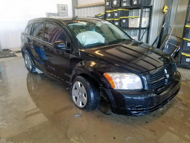 1B3HB28BX8D656632 - 2008 DODGE CALIBER BLACK photo 1