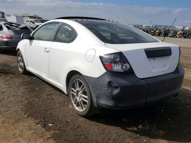 JTKDE177470201480 - 2007 TOYOTA SCION TC თეთრი ფოტო 3