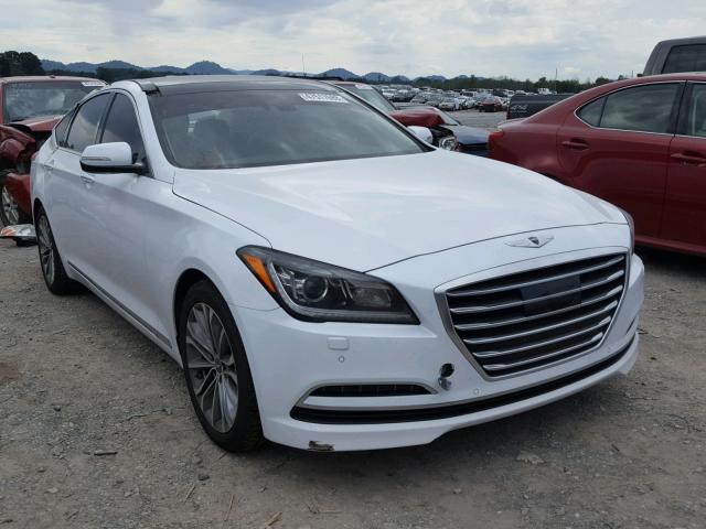 KMHGN4JE3FU050003 - 2015 HYUNDAI GENESIS 3. WHITE photo 1