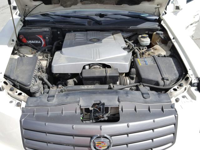 1G6DP577760129989 - 2006 CADILLAC CTS HI FEA WHITE photo 7