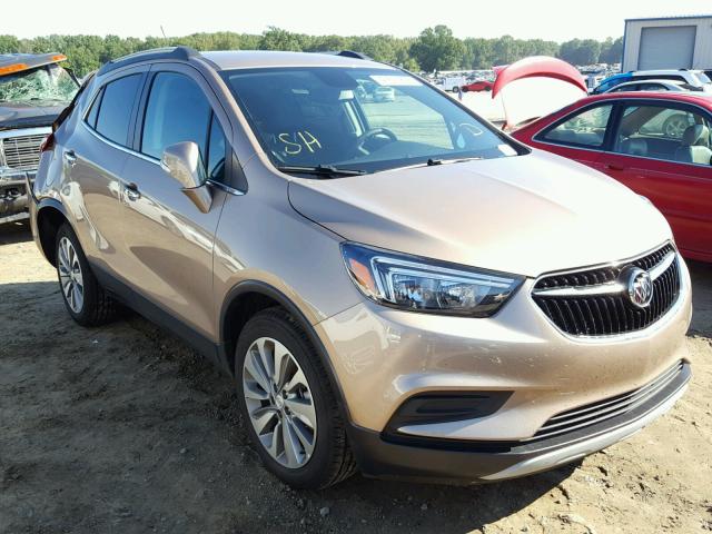 KL4CJASB7JB716408 - 2018 BUICK ENCORE PRE BROWN photo 1