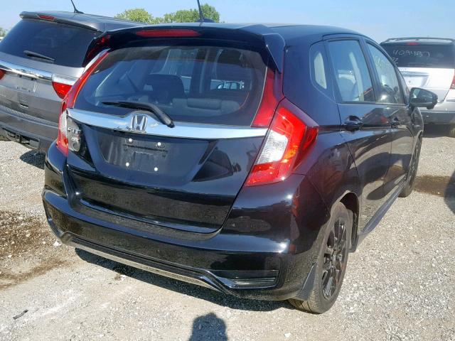 3HGGK5H89JM719151 - 2018 HONDA FIT EX BLACK photo 4