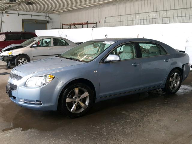 1G1ZJ57B484243560 - 2008 CHEVROLET MALIBU 2LT BLUE photo 2