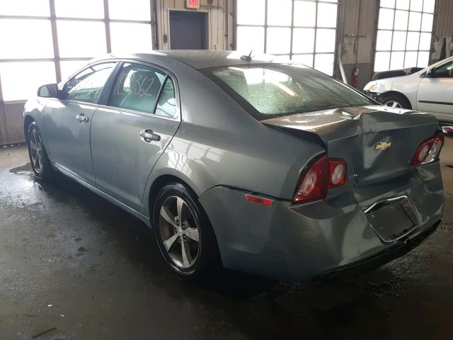 1G1ZJ57B484243560 - 2008 CHEVROLET MALIBU 2LT BLUE photo 3