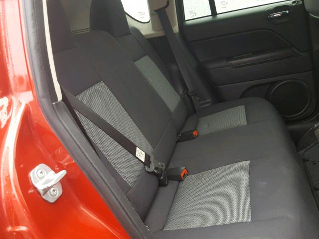 1J4NF1FB5AD620026 - 2010 JEEP COMPASS SP 红色 照片 6