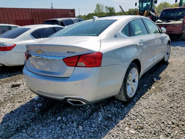 2G1125S30J9150175 - 2018 CHEVROLET IMPALA PRE SILVER photo 4