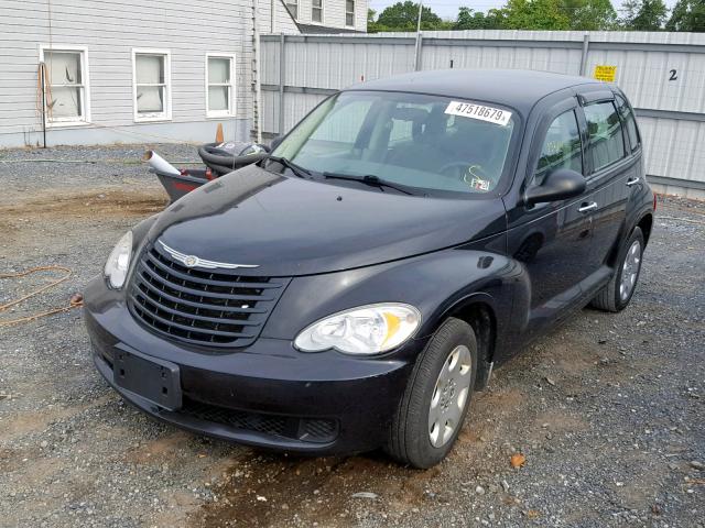 3A8FY48B48T152287 - 2008 CHRYSLER PT CRUISER BLACK photo 2