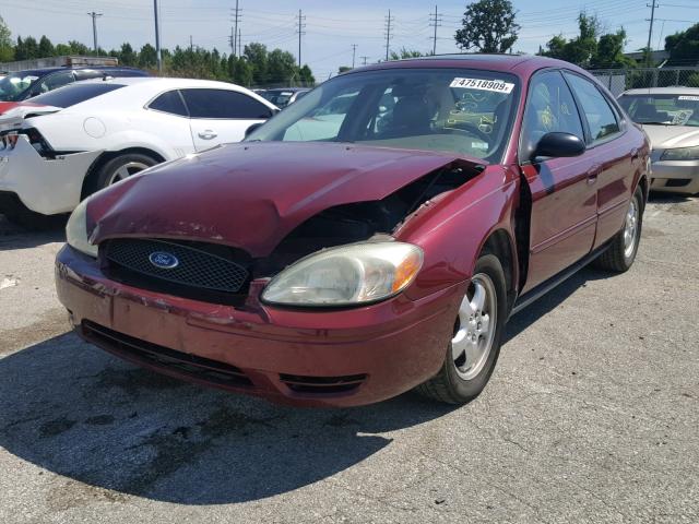 1FAFP55S24A190595 - 2004 FORD TAURUS SES MAROON photo 2