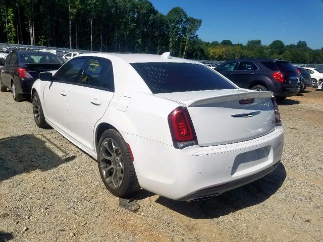 2C3CCABG8JH269496 - 2018 CHRYSLER 300 S WHITE photo 3