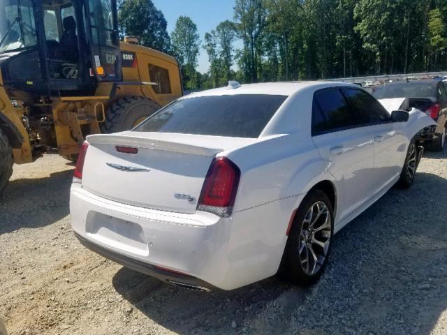 2C3CCABG8JH269496 - 2018 CHRYSLER 300 S WHITE photo 4