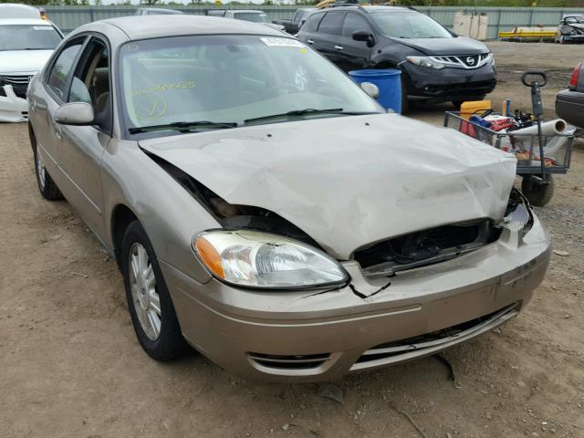 1FAFP56U85A299435 - 2005 FORD TAURUS SEL TAN photo 1