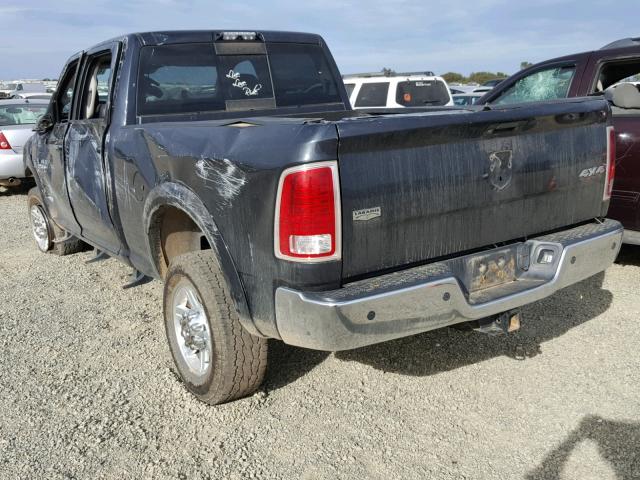 3C6UR5FL7DG571693 - 2013 RAM 2500 LARAM CHARCOAL photo 3