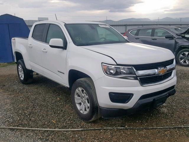 1GCGTCEN8K1106575 - 2019 CHEVROLET COLORADO L WHITE photo 1