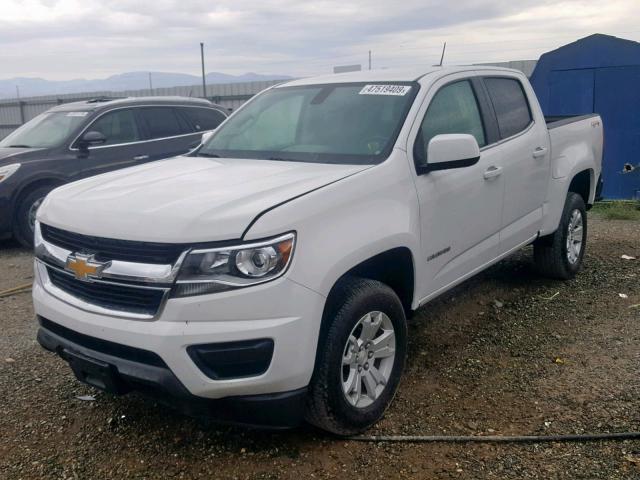 1GCGTCEN8K1106575 - 2019 CHEVROLET COLORADO L WHITE photo 2