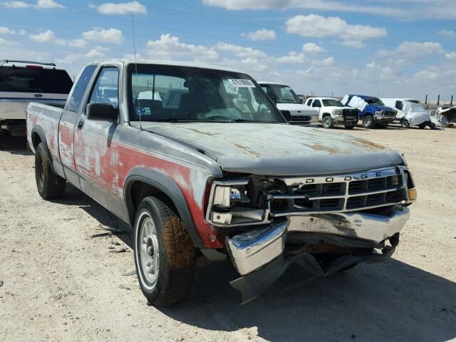 1B7FL23X4NS653240 - 1992 DODGE DAKOTA GRAY photo 1