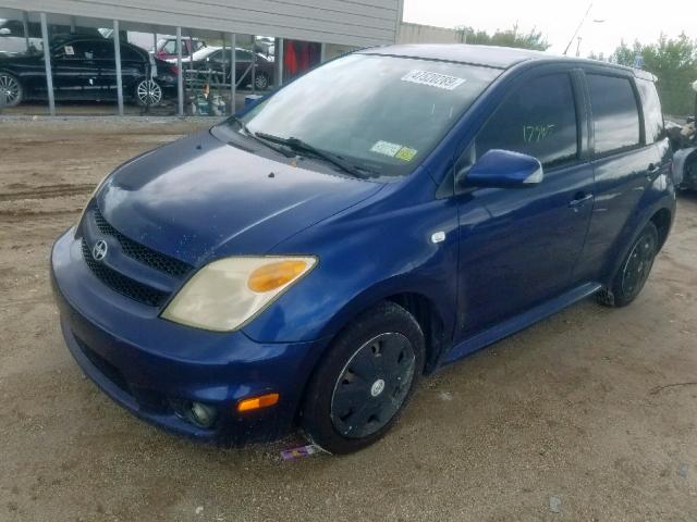 JTKKT624960146904 - 2006 TOYOTA SCION XA BLUE photo 2