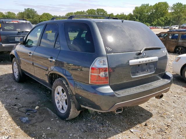 2HNYD18866H532746 - 2006 ACURA MDX TOURIN GRAY photo 3