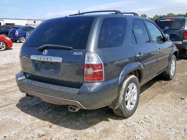 2HNYD18866H532746 - 2006 ACURA MDX TOURIN GRAY photo 4