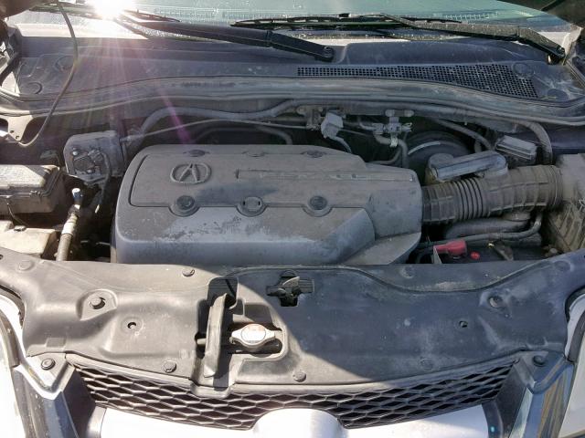 2HNYD18866H532746 - 2006 ACURA MDX TOURIN GRAY photo 7