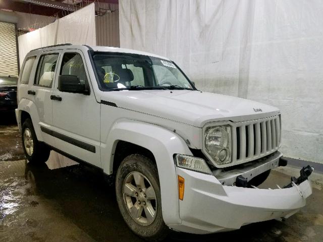 1C4PJMAK2CW110326 - 2012 JEEP LIBERTY SP WHITE photo 1