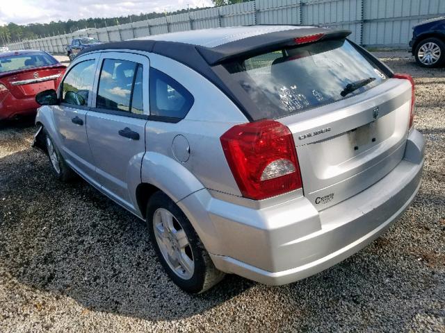 1B3HB28B88D775019 - 2008 DODGE CALIBER SILVER photo 3