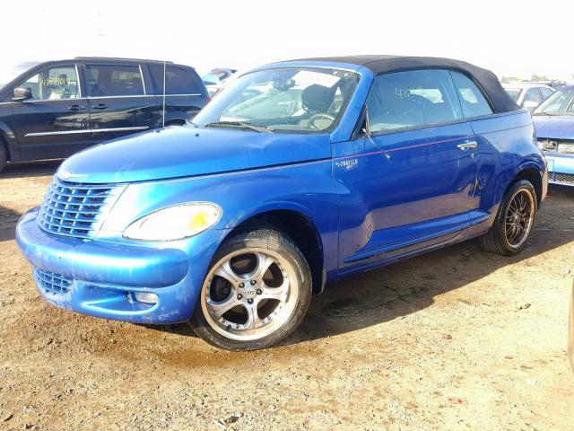 3C3EY55E25T266229 - 2005 CHRYSLER PT CRUISER BLUE photo 2