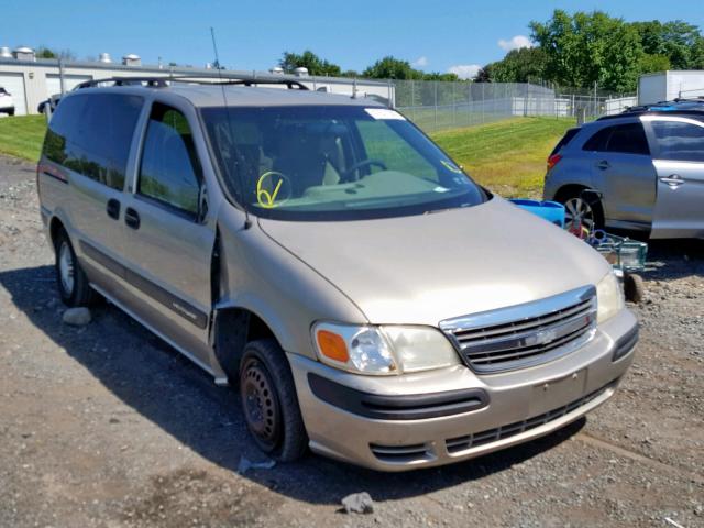 1GNDX03E32D187936 - 2002 CHEVROLET VENTURE BEIGE photo 1