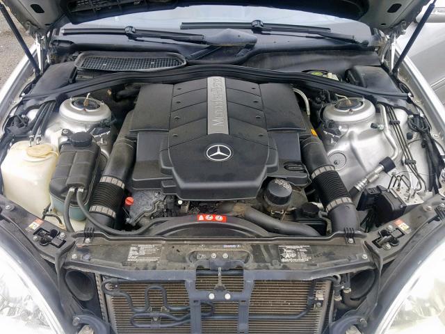 WDBNG84J66A478640 - 2006 MERCEDES-BENZ S 500 4MAT SILVER photo 7