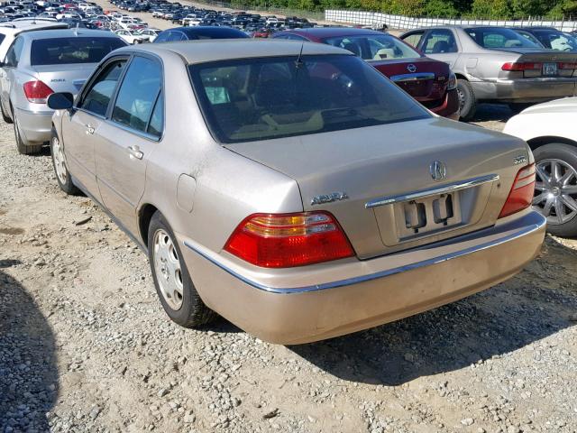 JH4KA9651YC003401 - 2000 ACURA 3.5RL TAN photo 3