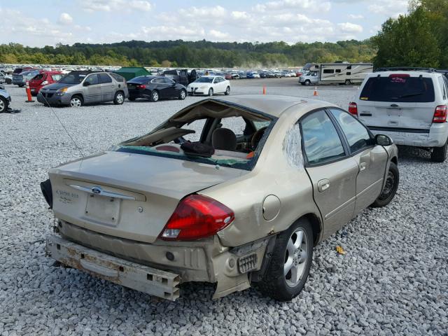 1FAFP55U5YA273204 - 2000 FORD TAURUS SES GOLD photo 4